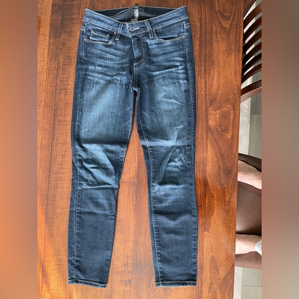 Paige Denim mid rise crop jeans